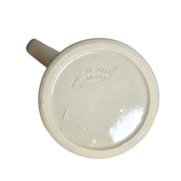 Vintage Schwaben Bräu Beer Stein Mug 0.5L West Germany Stoneware Handle German - Picture 6 of 6